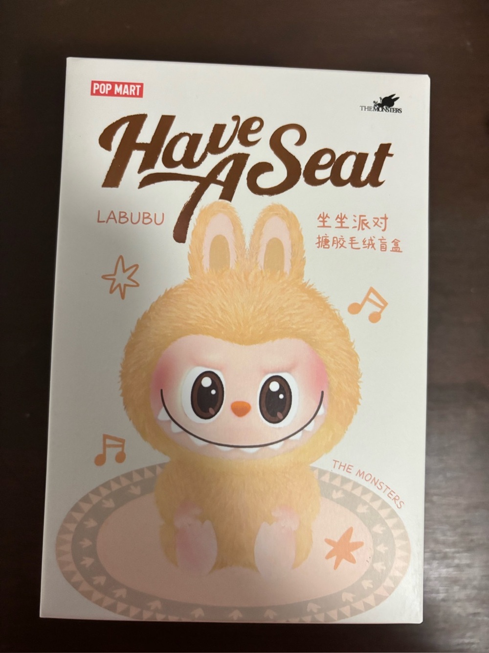 Pop Mart Have A Seat Labubu Plush Figure